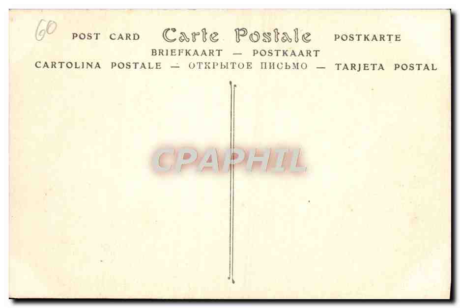 Vieille Maison-aux-Faiences, Rue de la Manufacture — Beauvais — ND Phot. n°172 — Rückseite