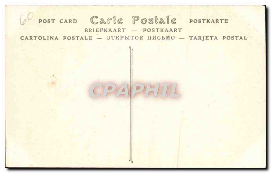 CPA Beauvais Interieur de la Cathedrale — Rückseite