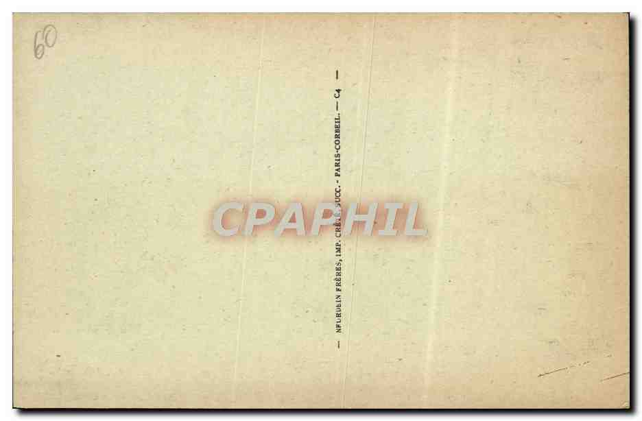 Gerberoy Historique — Fragment des anciens Remparts — Cl. H. L. — Verso