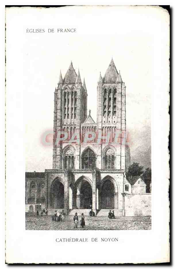 CPA Eglises De France Cathedrale De Noyon