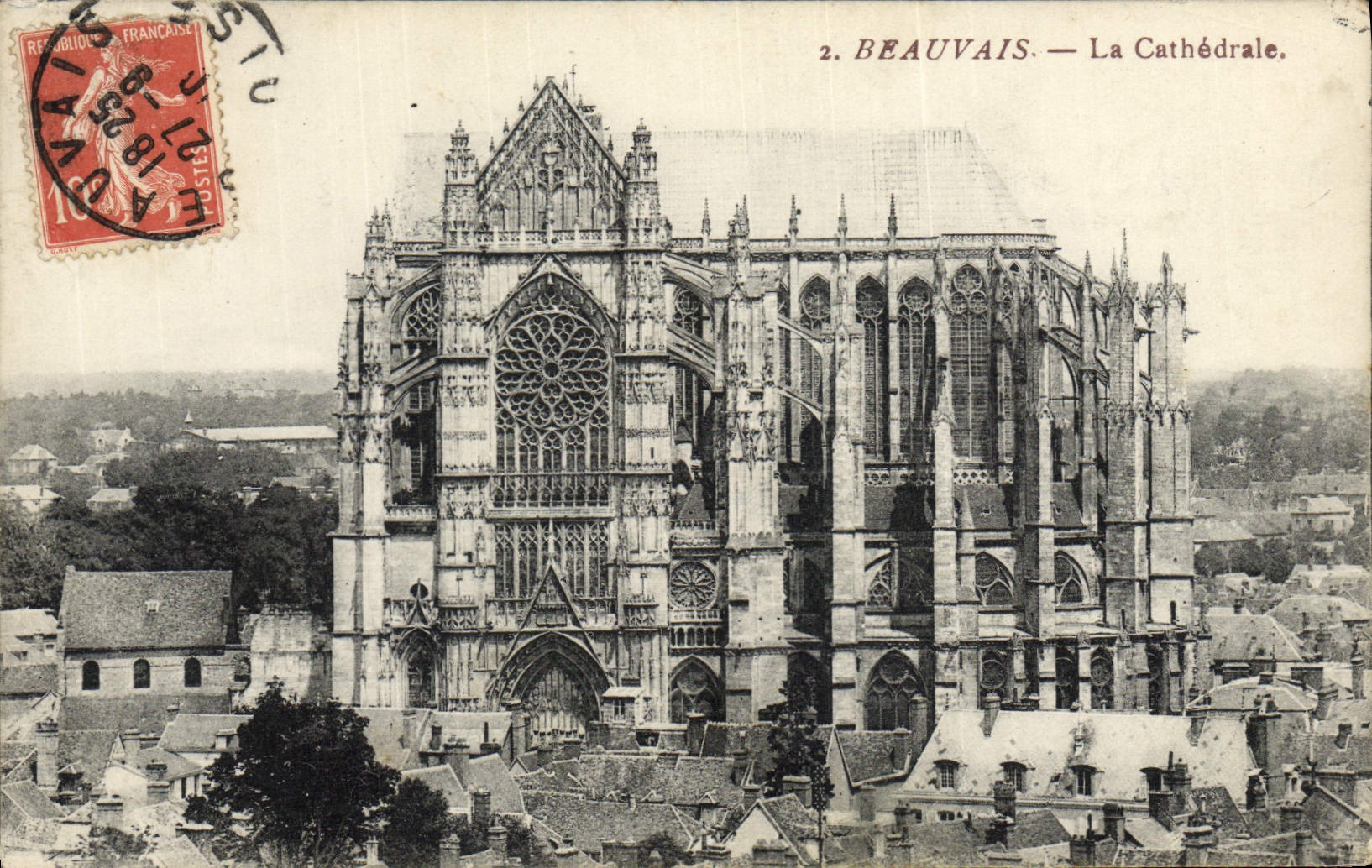 CPA Beauvais La Cathedrale