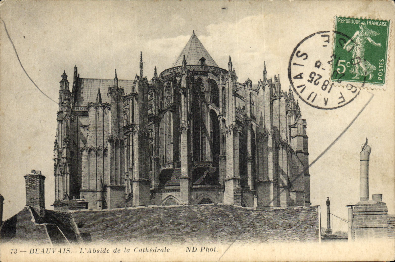 Beauvais — L'Abside de la Cathédrale — ND Phot. n°73