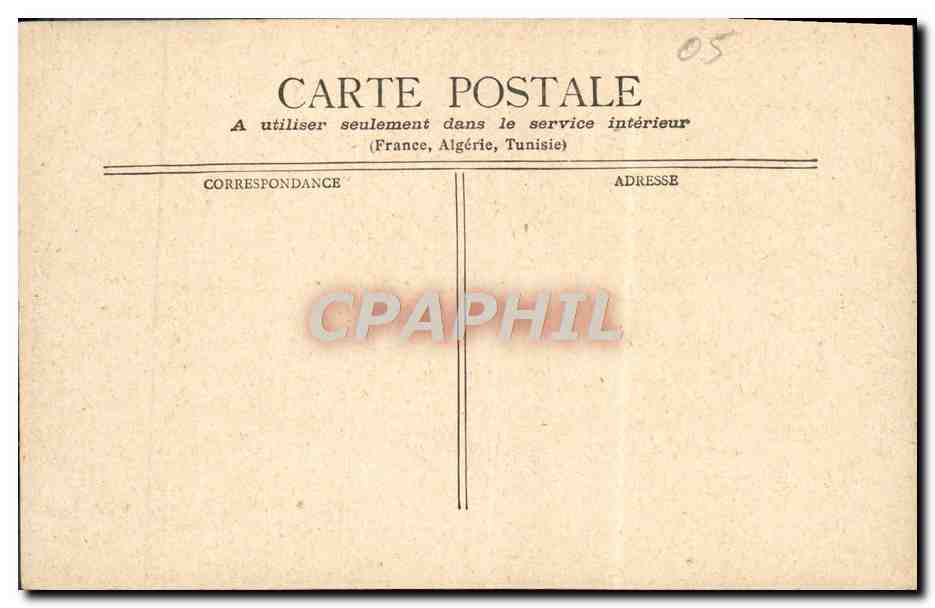 CPA Pont Saint Louis Frontiere D'Italie — Rückseite