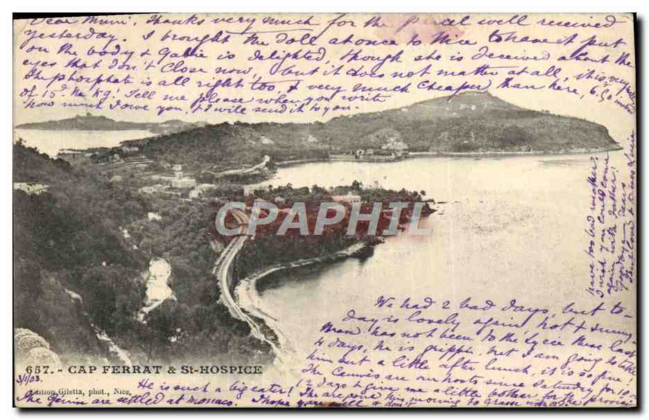 CPA Cap Ferrat Saint Hospice
