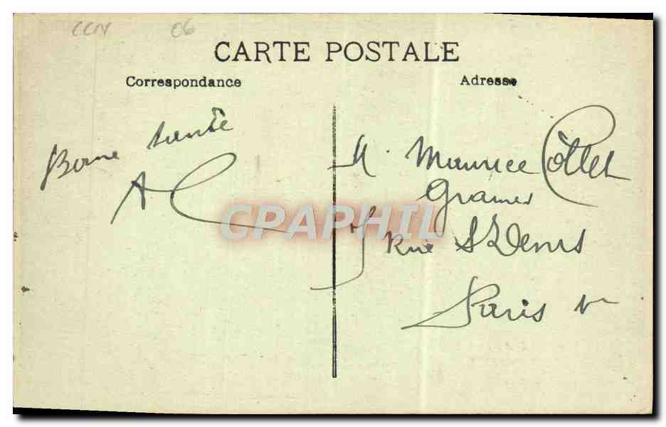CPA En Provence la farandole Folklore  — Verso