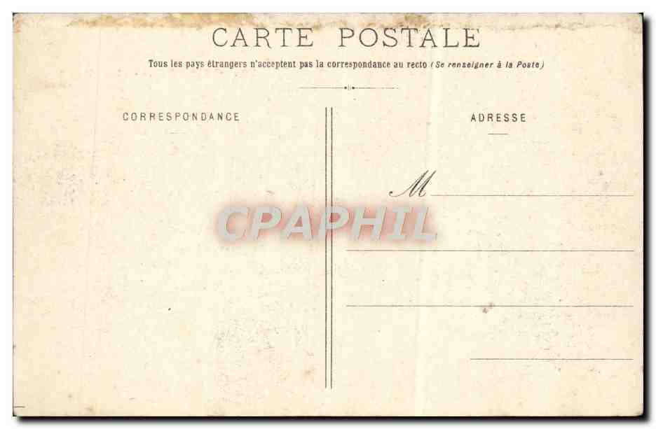 CANNES - Le Port — vue du port avec bateaux — C. L. L., PARIS, n°10 — Verso