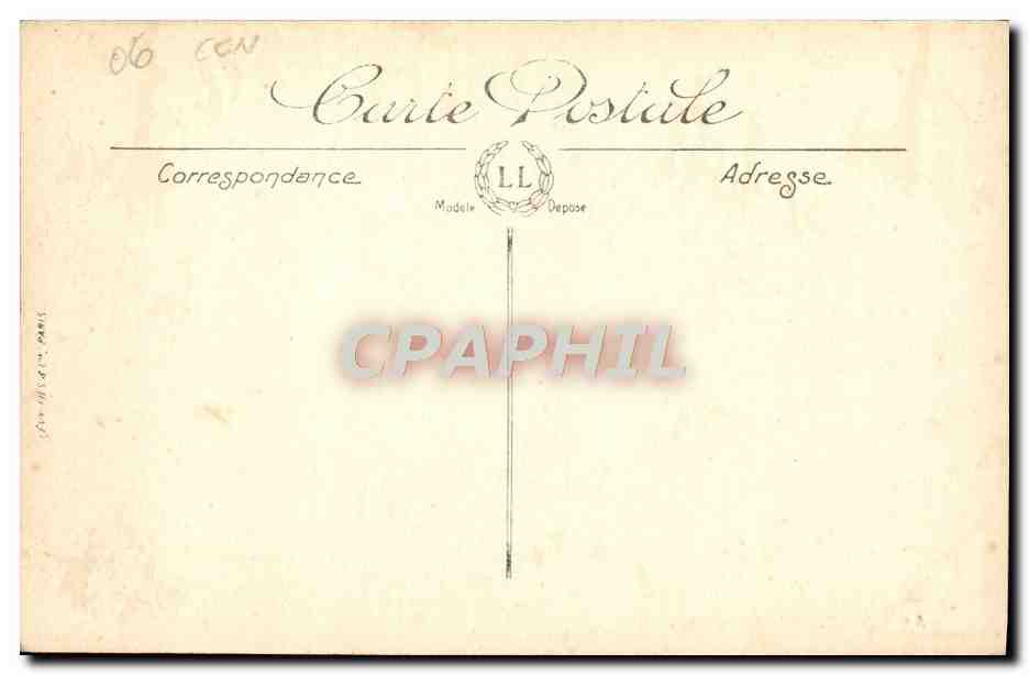 CPA Nice Vue generale  — Verso