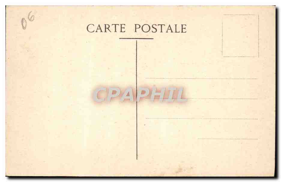 CPA Nice La Promenade des Anglais — Verso