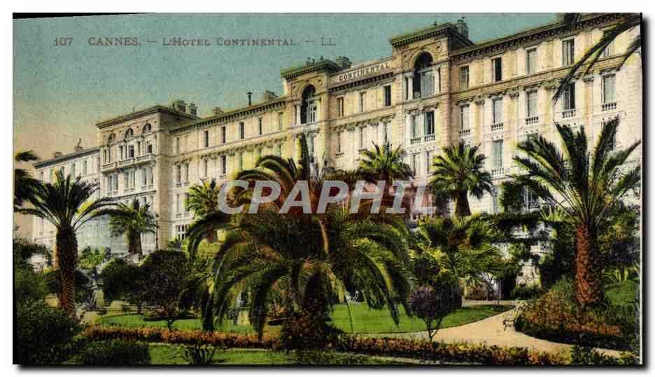 CPA Cannes L'Hotel Continental
