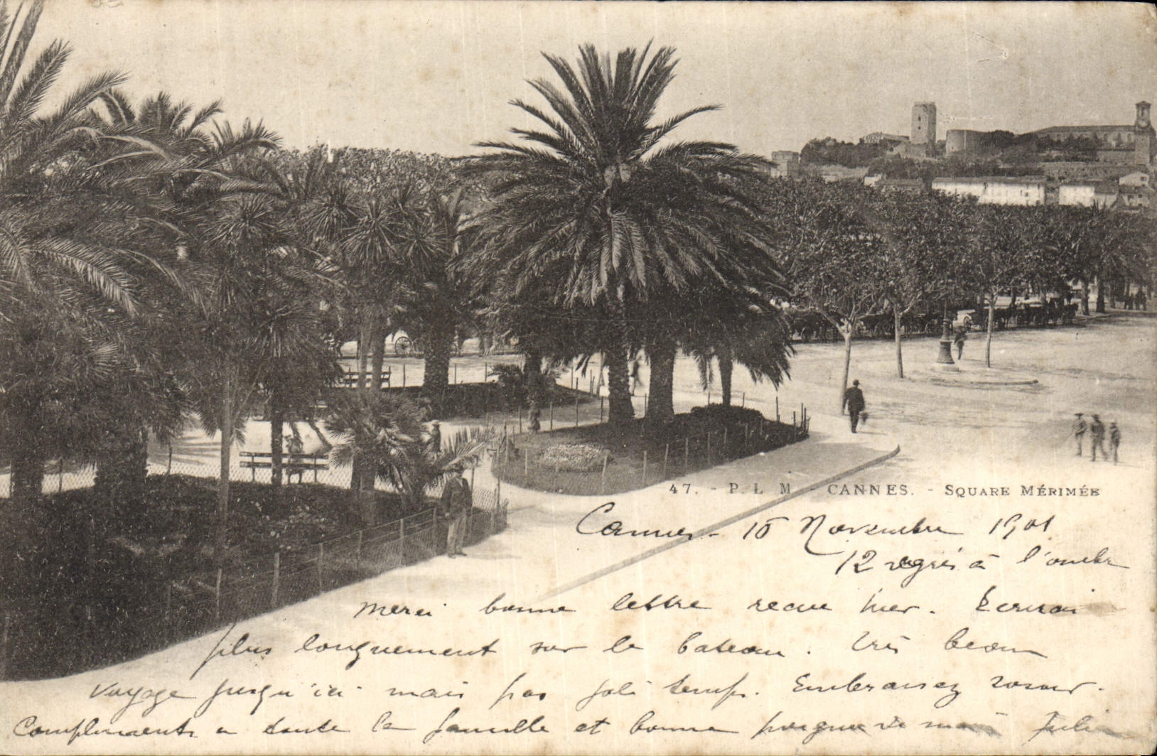 CPA Cannes Square Merimee