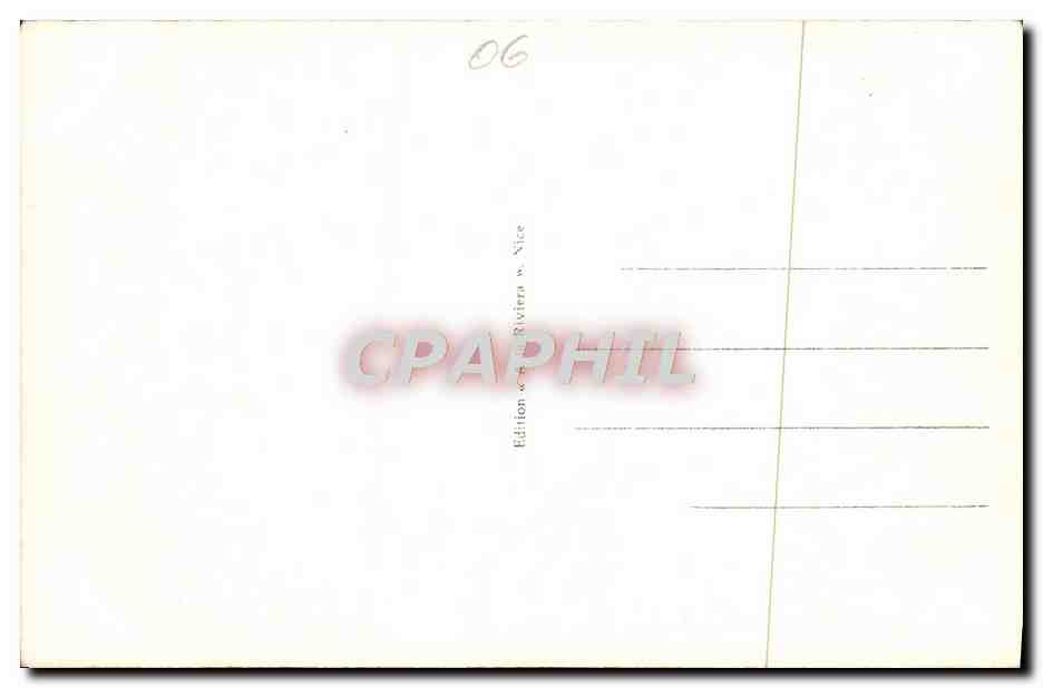 CPA Nice La Baie des Anges — Verso