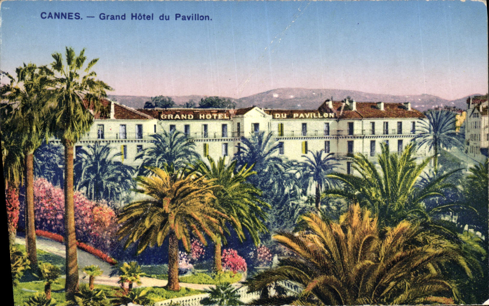 CPA Cannes Grand Hotel du Pavillon