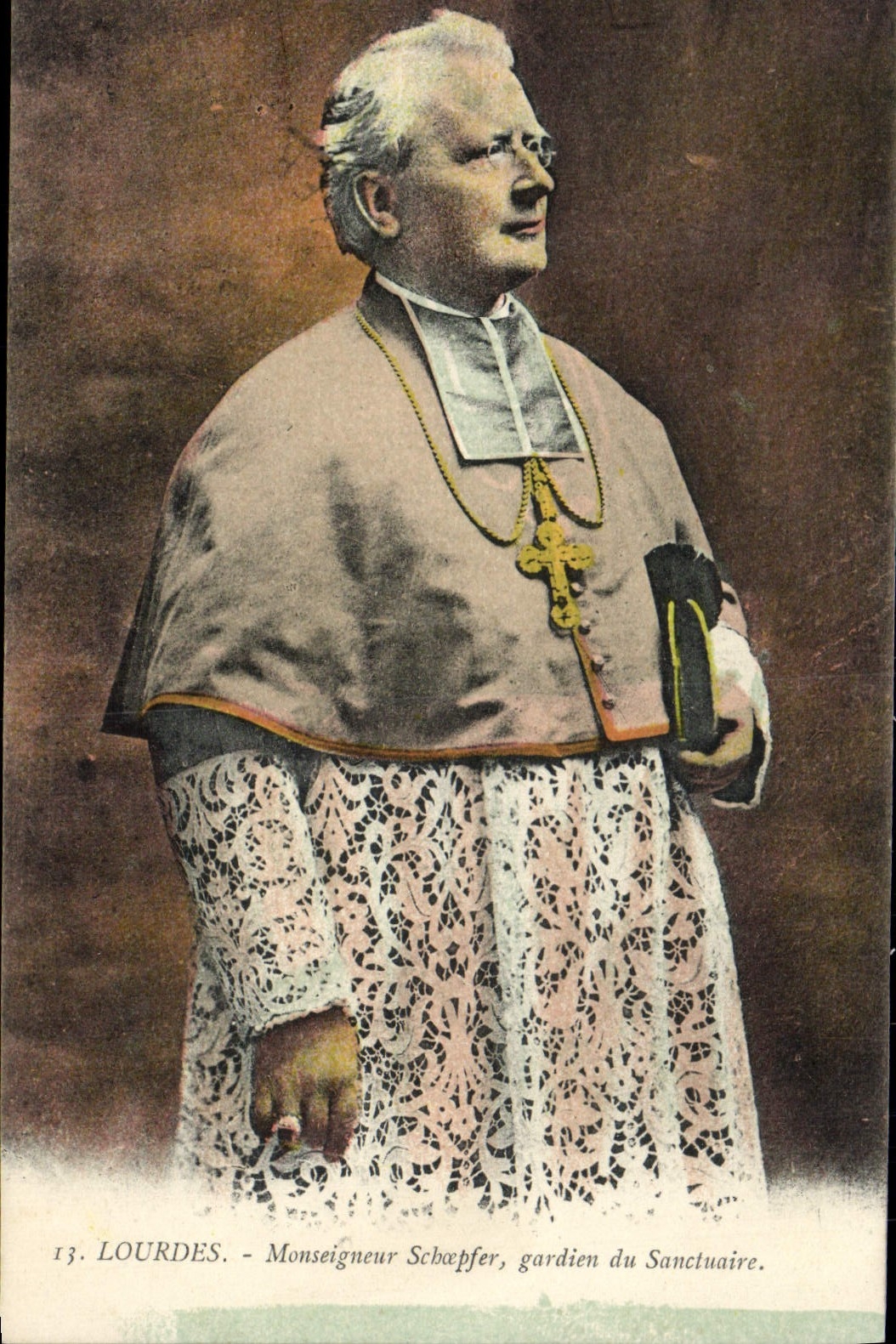 Lourdes - Monseigneur Schöpfer, gardien du Sanctuaire