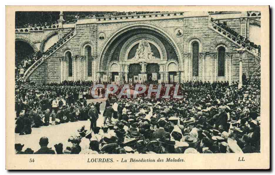 LOURDES - La Bénédiction des Malades - L.L. n°54