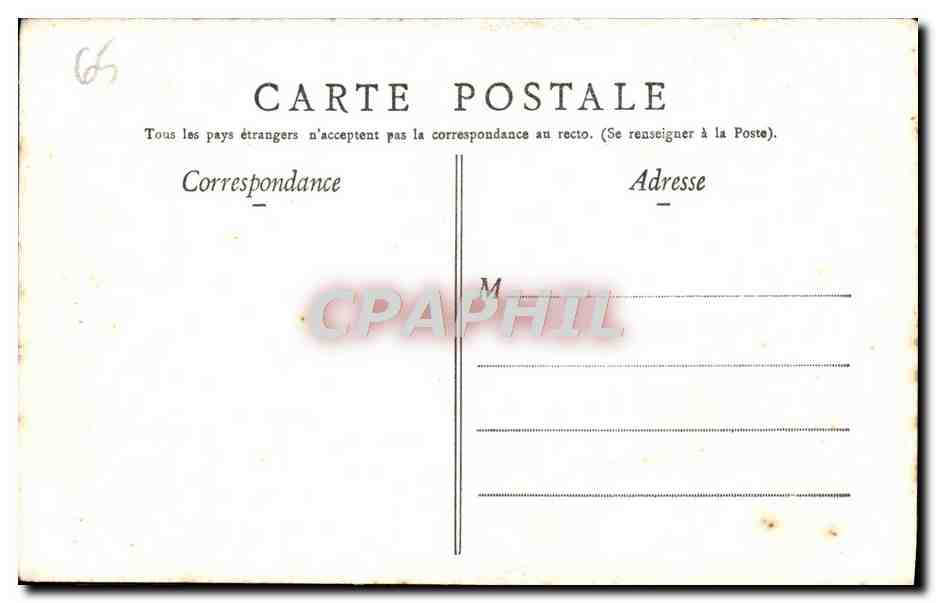 CPA Lourdes Mosaiques La Flagellation — Verso
