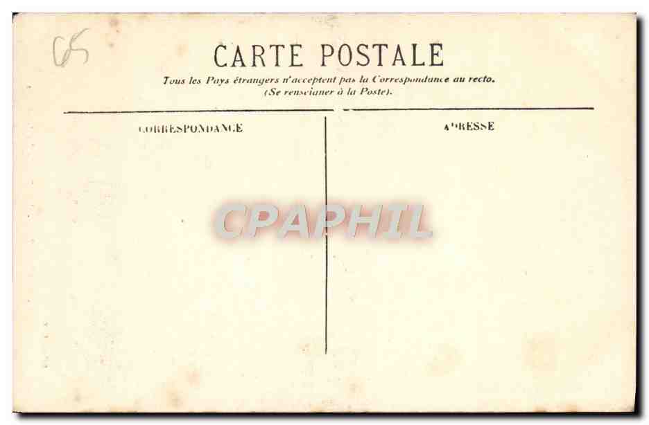 CPA Lourdes Mosaiques La Visitation — Verso