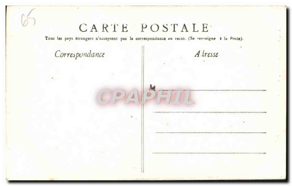 CPA Lourdes Masaiques La Pentecote — Verso
