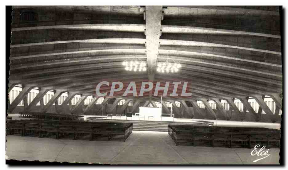 CPM Lourdes La Basilique Souterraine St Pie X