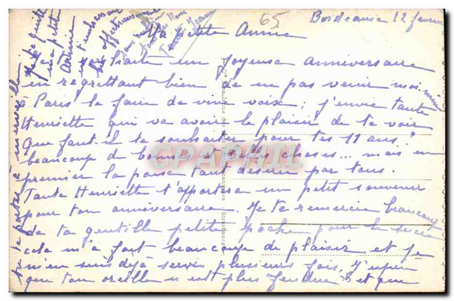 CPA Route D'Argeles Aux Eaux Bonnes par le Col d'Aubisque Cheval Chien Hommes Folklore  — Verso