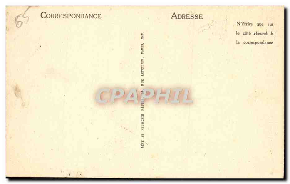 Lourdes — La Bénédiction des Malades — LL — Verso