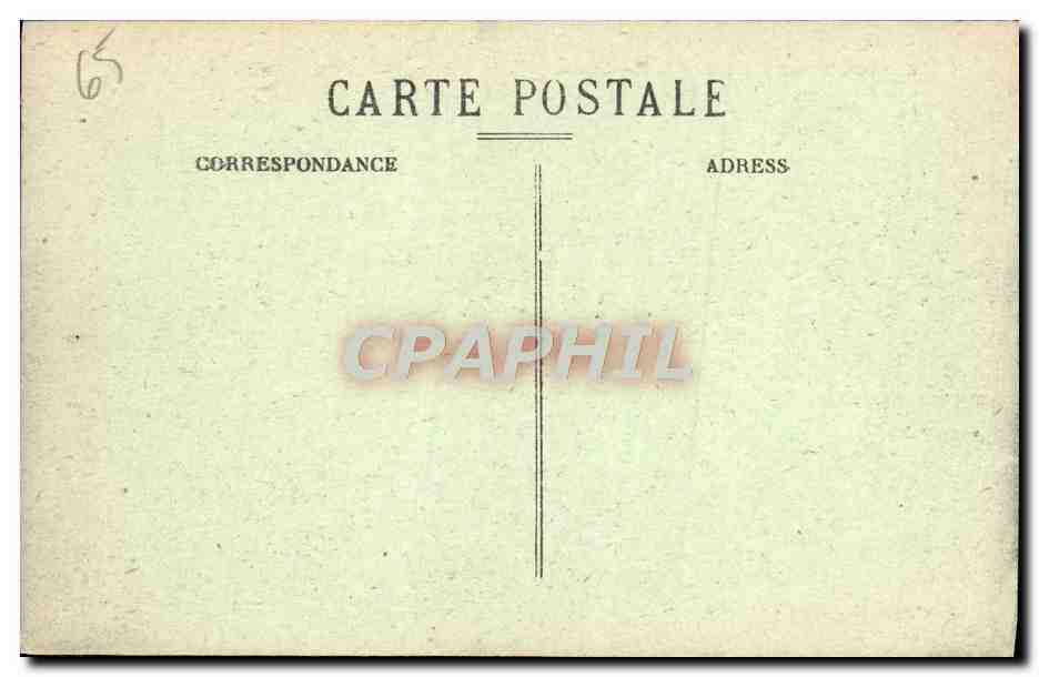 CPA Lourdes Observatoire du Pic du Jer — Verso