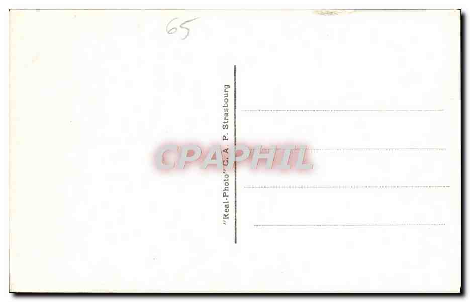 CPA Lourdes La Vierge Couronnee — Verso