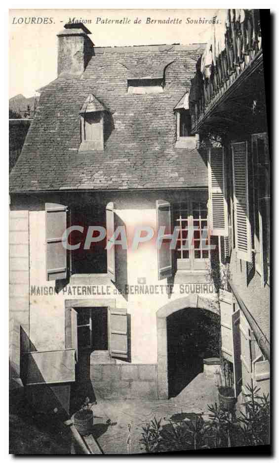 CPA Lourdes Maison Paternelle de Bernadette Soubirous