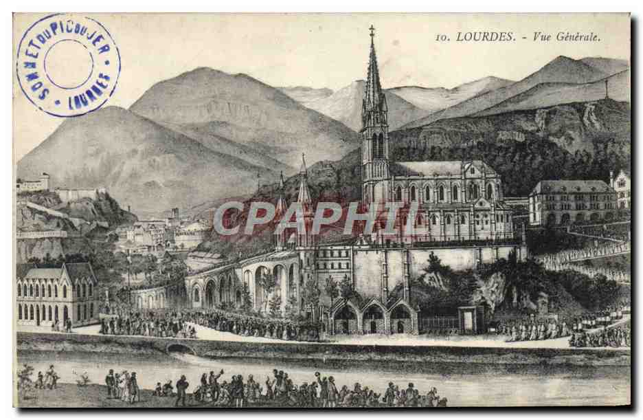 Lourdes - Vue Générale — Édition F. Viron, n° 10