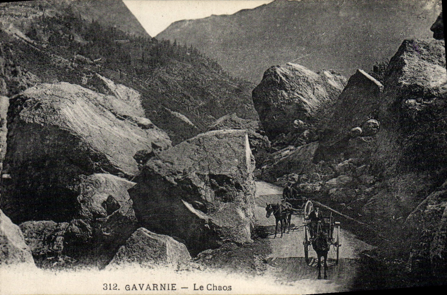 CPA Gavarnie Le Chaos