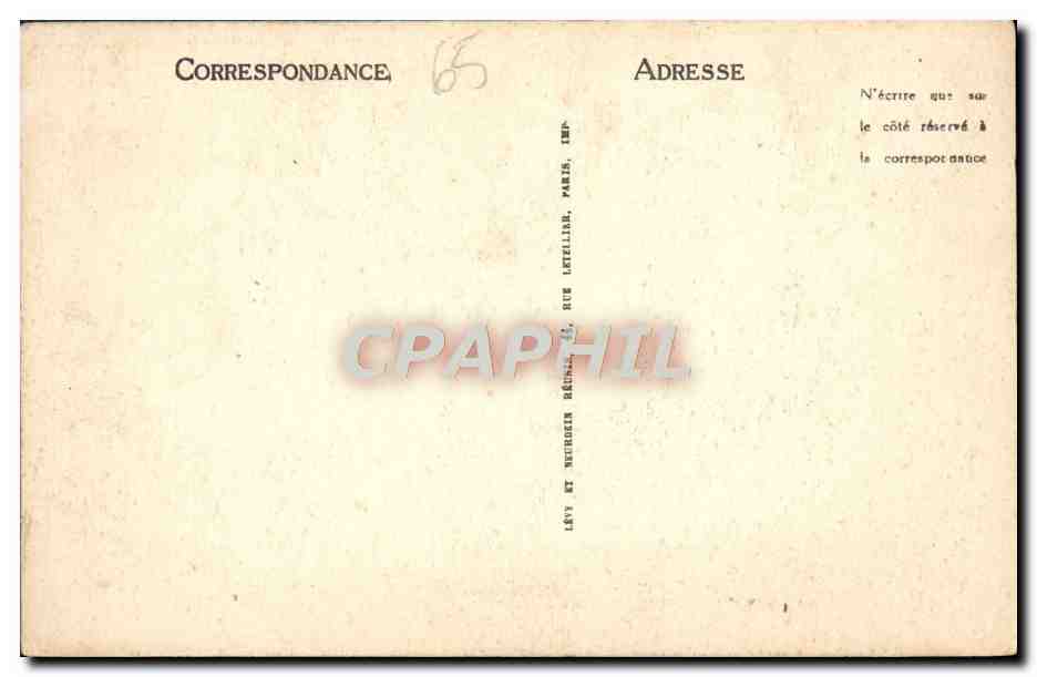 CPA Gavarnie Le Cirque — Verso