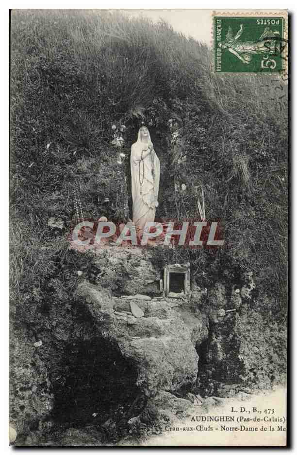 CPA Audinghen Le Cran aux oeufs Notre Dame de la Me