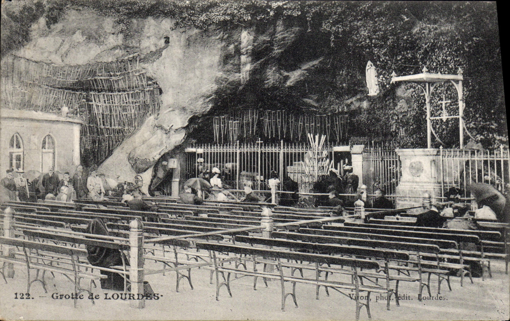 CPA Lourdes Grotte 