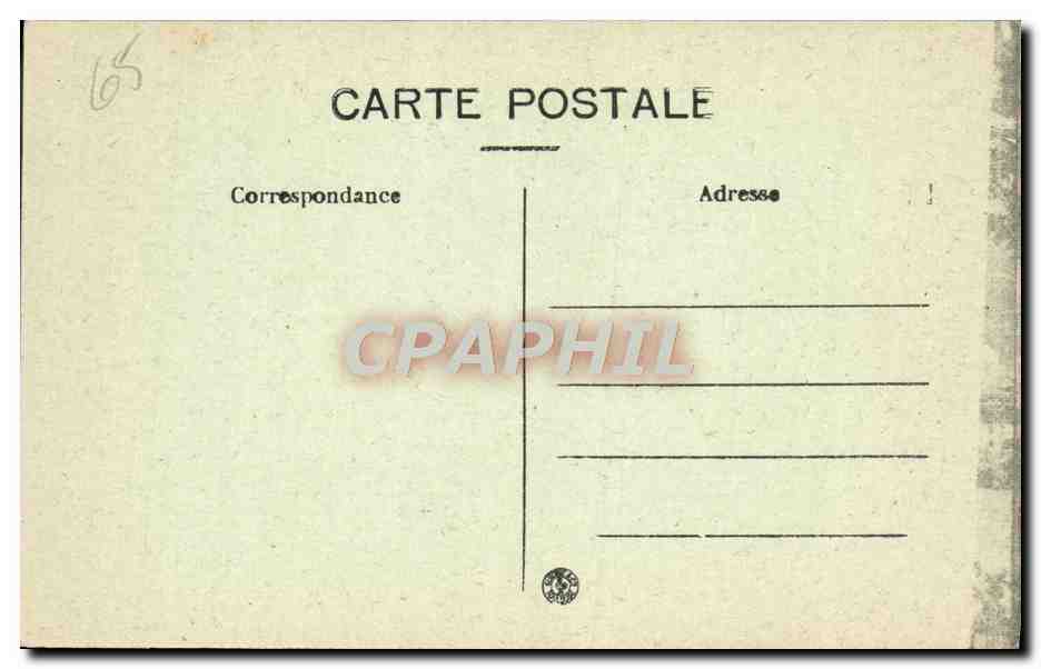 CPA Lourdes Vue Generale — Verso