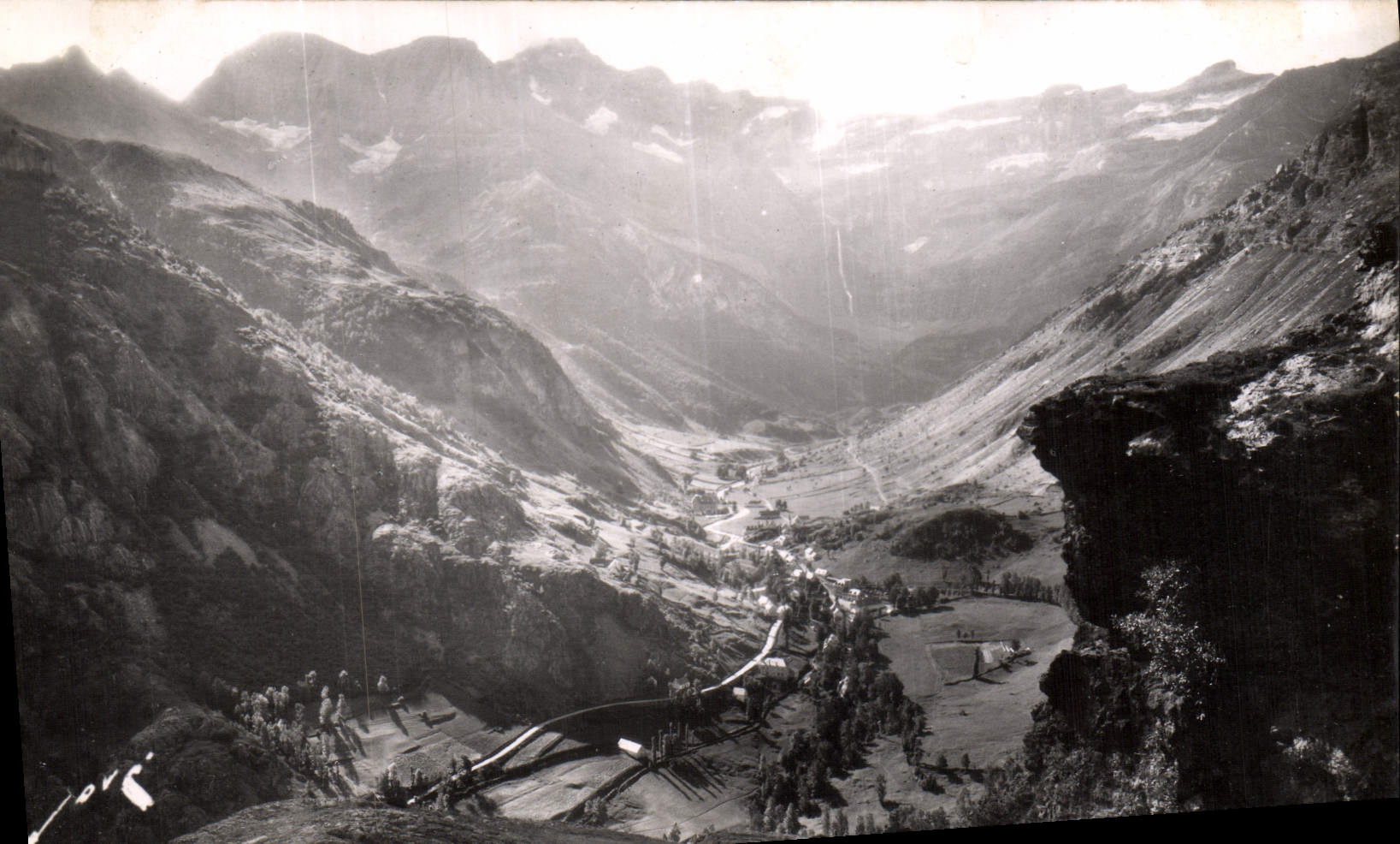 CPM Gavarnie Le cirque et le village 