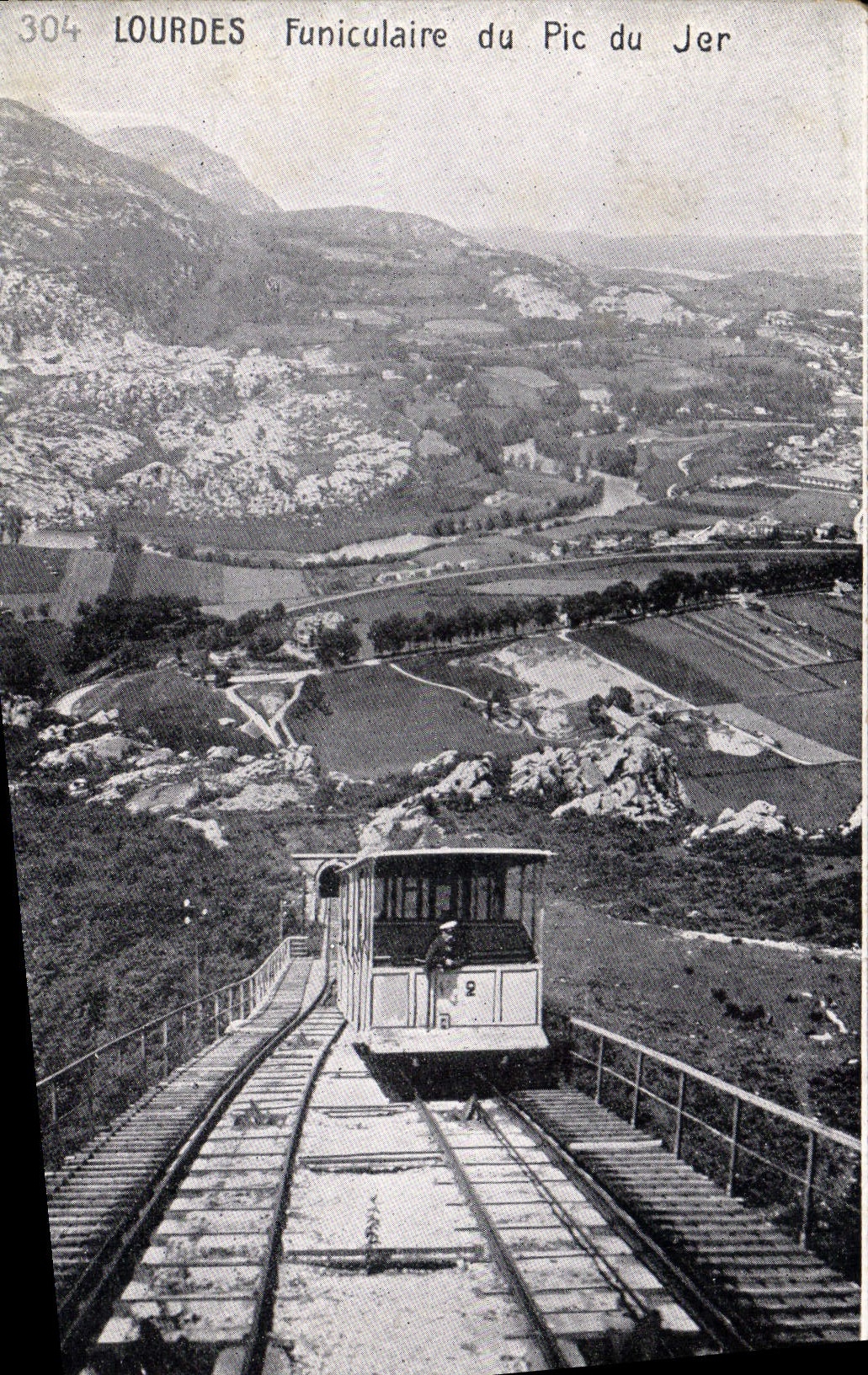 CPA Lourdes Funiculaire du Pic du Jer