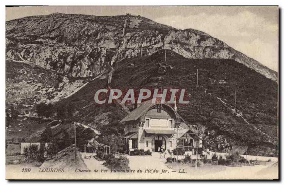 CPA Lourdes Chemin de Fer Funiculaire du Pic du Jer