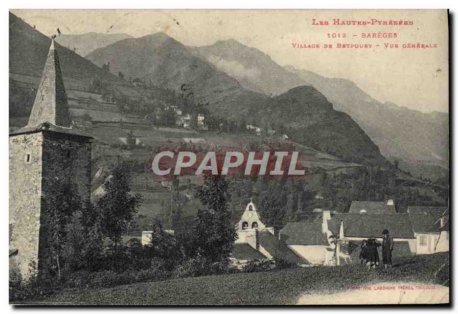 CPA Bareges Village De Betpouey Vue Generale
