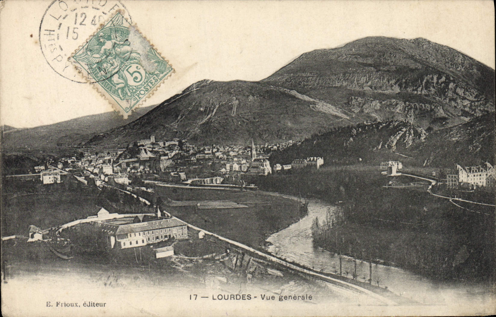 CPA Lourdes Vue Generale