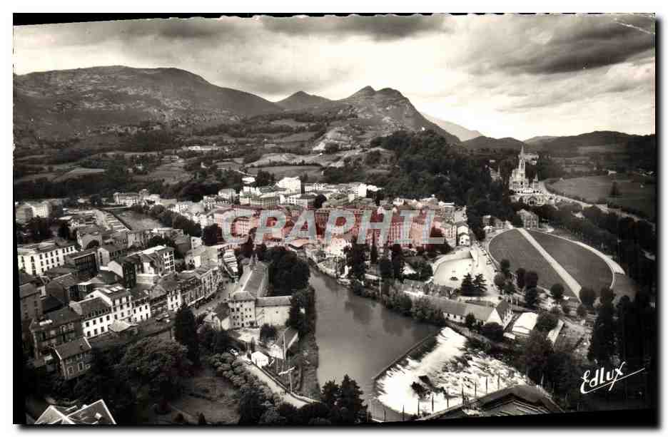 CPM Lourdes Vue Generale