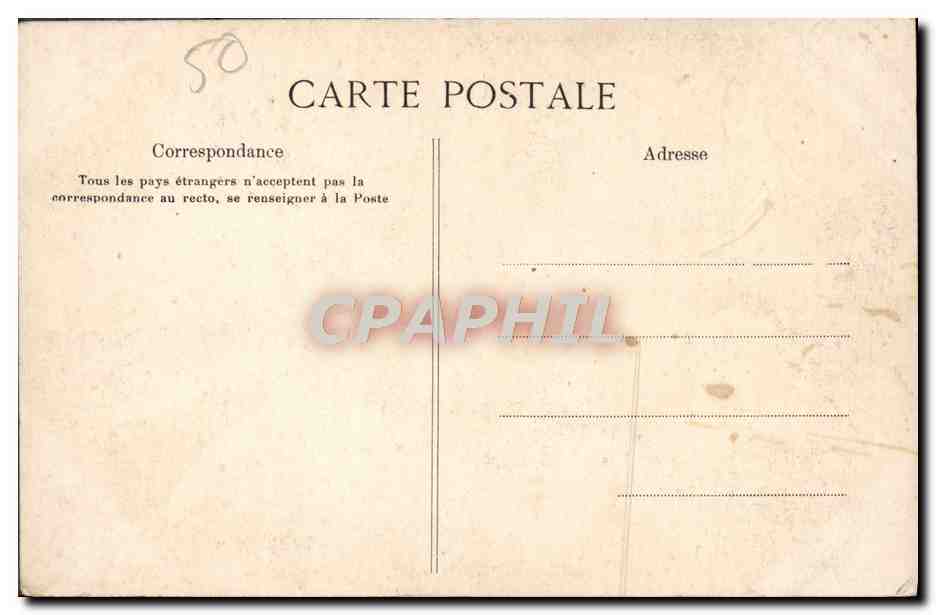 CPA Normandie cochon Porc Cheval Folklore — Verso