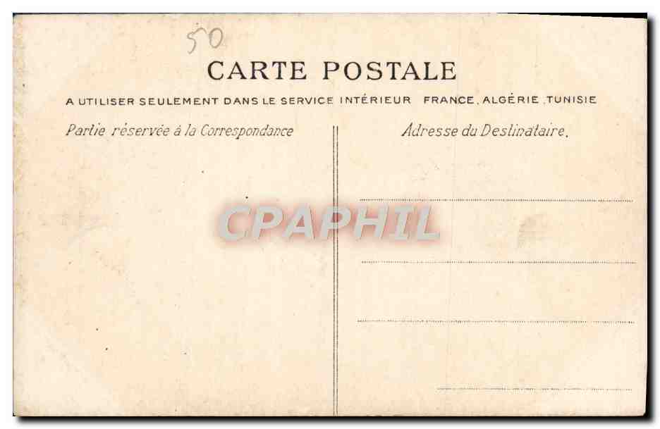 CPA La Normandie Types et costumes Femme Folklore — Verso
