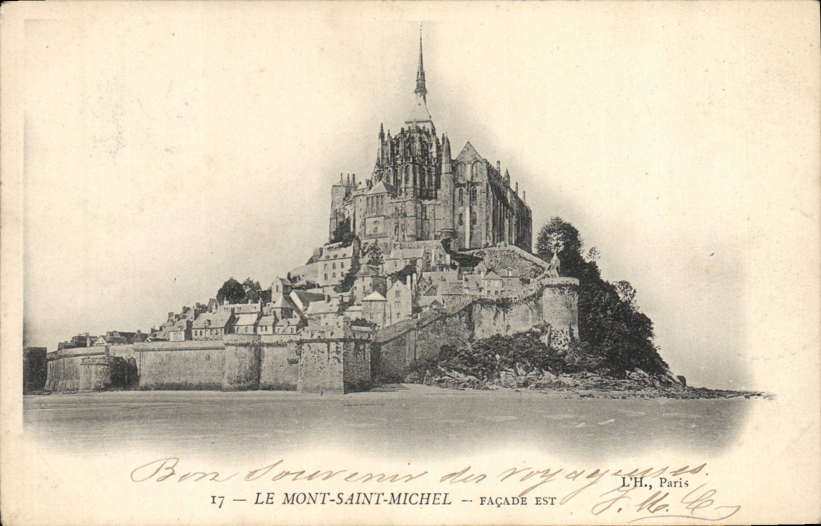 Le Mont-Saint-Michel — Façade Est — L'H., Paris