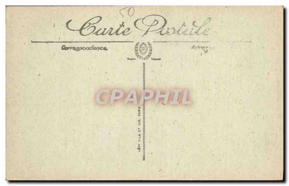 CPA Cherboug L'Arsenal Maritime La salle d'armes Militaria  — Rückseite