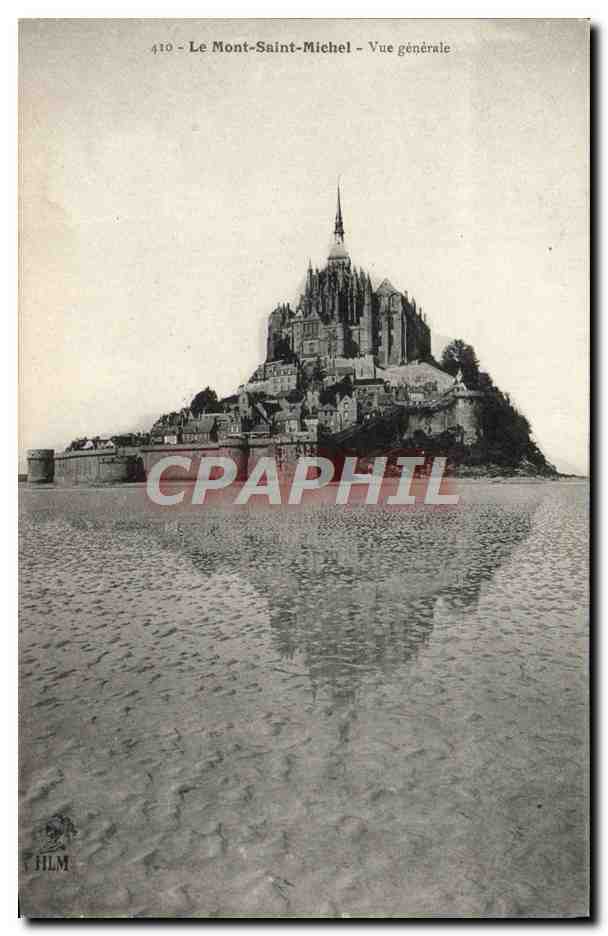 Le Mont-Saint-Michel — Vue générale — CPAPHIL 410