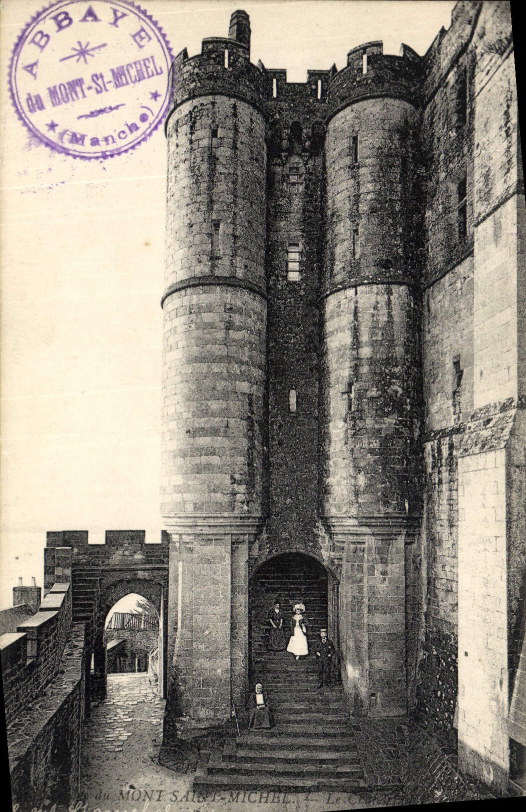 CPA Mont St Michel Le chatelet