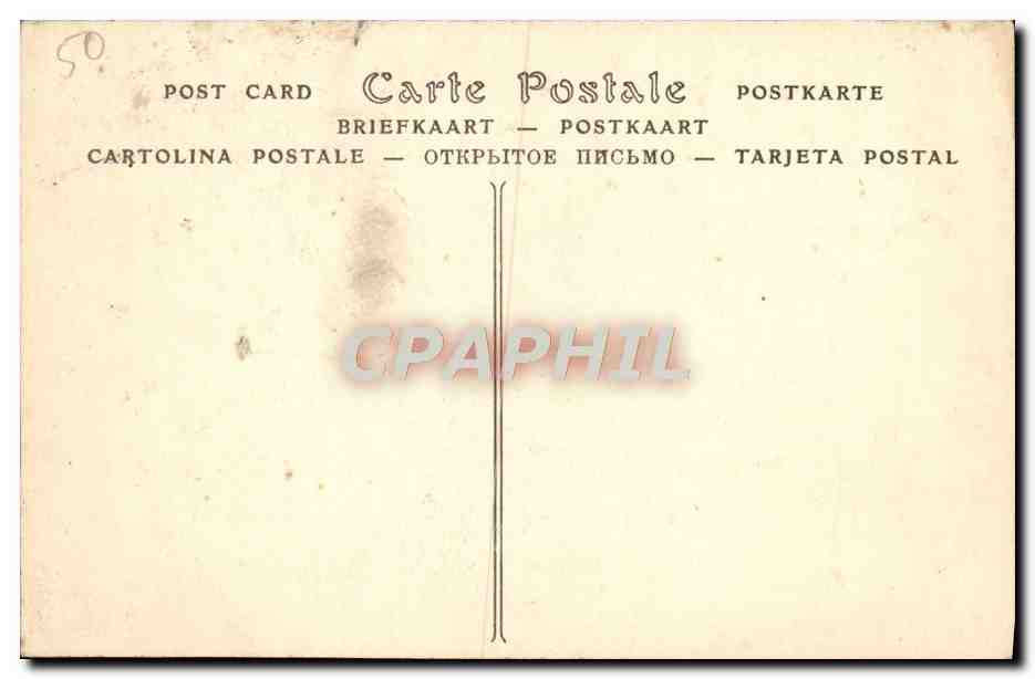 CPA Normandie Normande au puits Folklore  — Rückseite