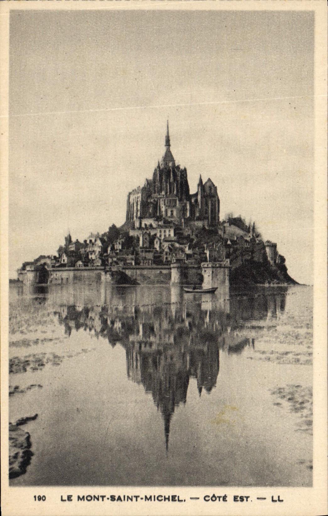 CPA Mont St Michel Cote Est