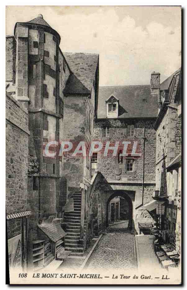 CPA Mont Saint Michel La Tour du Guet