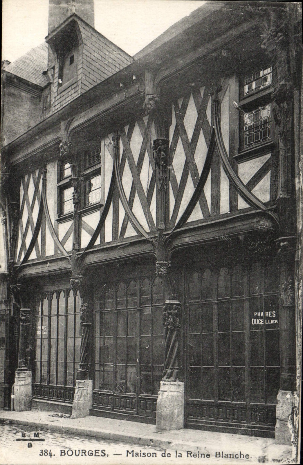 CPA Bourges Maison de la Reine Blanche