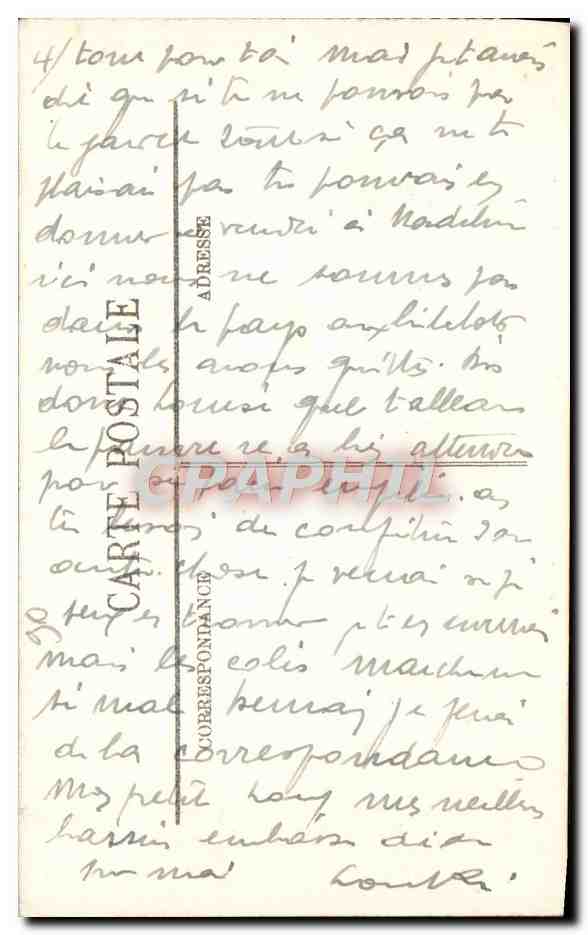 CPA Belfort Perspective du Pont et Boulevard Carnot — Verso